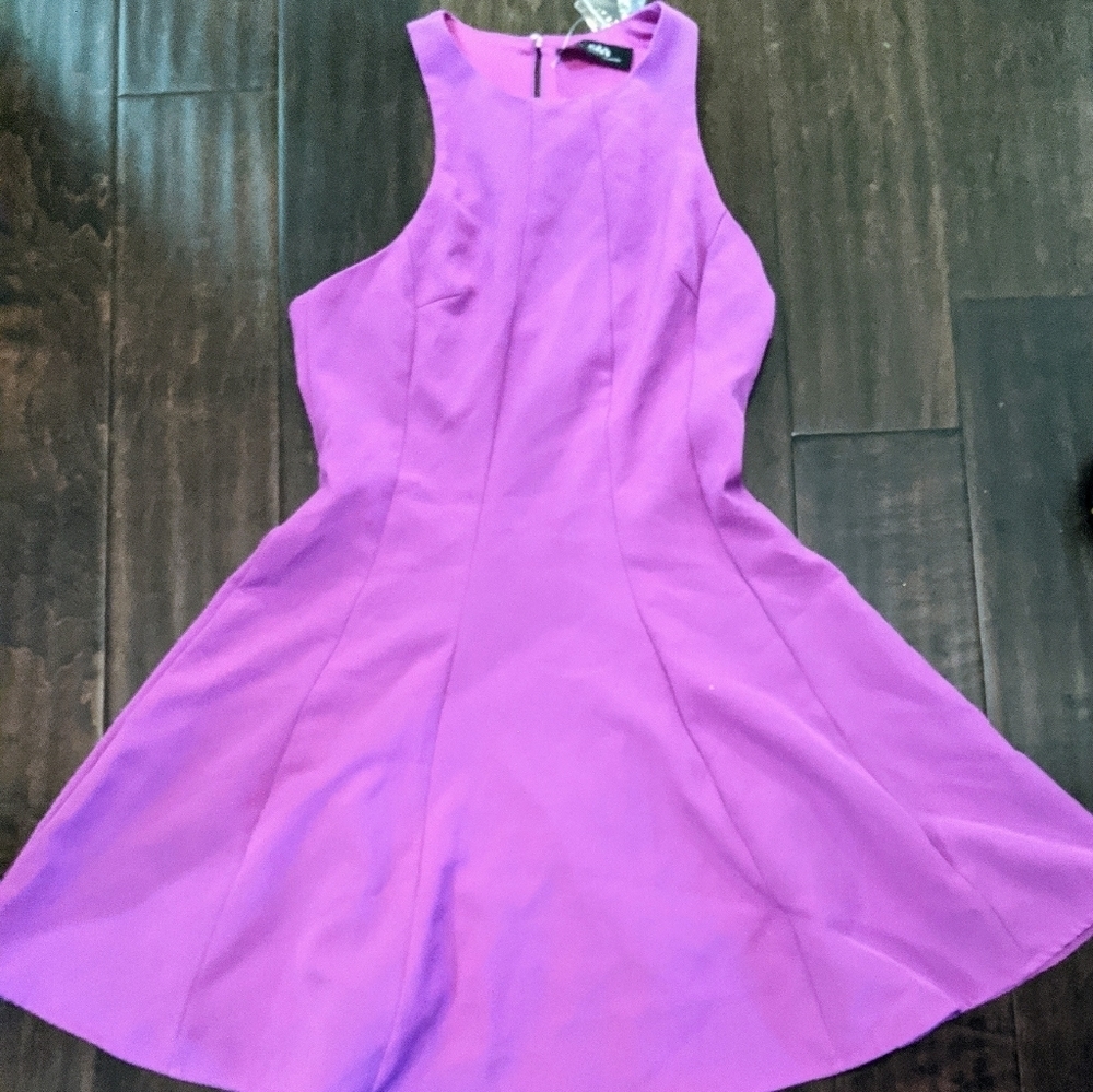Fushia and pink dress